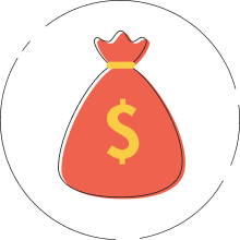 icon: money bag